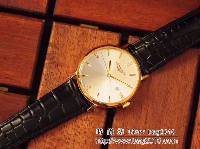 LONGINES浪琴 2018精品推薦 超薄男士腕表 WSS0643